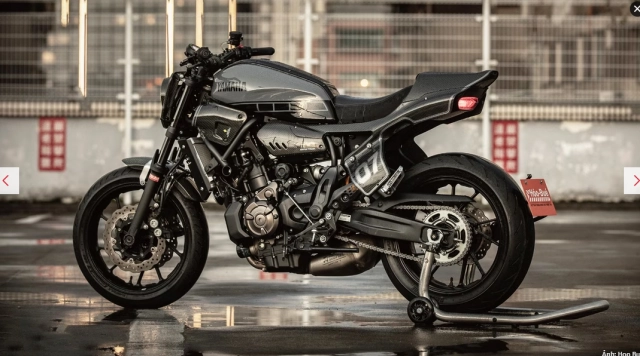 Bộ chuyển đổi yamaha xsr 700 carbon tracker đến từ hoo-bue ở đài loan