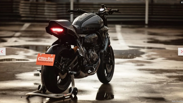 Bộ chuyển đổi yamaha xsr 700 carbon tracker đến từ hoo-bue ở đài loan