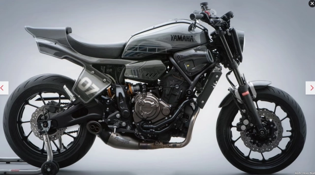 Bộ chuyển đổi yamaha xsr 700 carbon tracker đến từ hoo-bue ở đài loan