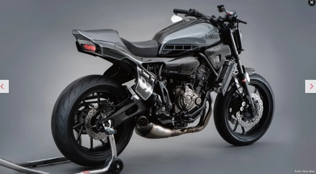 Bộ chuyển đổi yamaha xsr 700 carbon tracker đến từ hoo-bue ở đài loan
