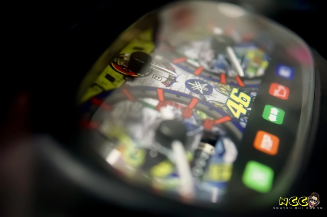 bom tấn yaz 125 sở hữu bộ áo valentino rossi 19 năm tuổi kịch độc