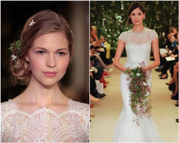 Các cô dâu mùa cưới đều chọn tone make up này tối nay lan khuê cũng không ngoại lệ