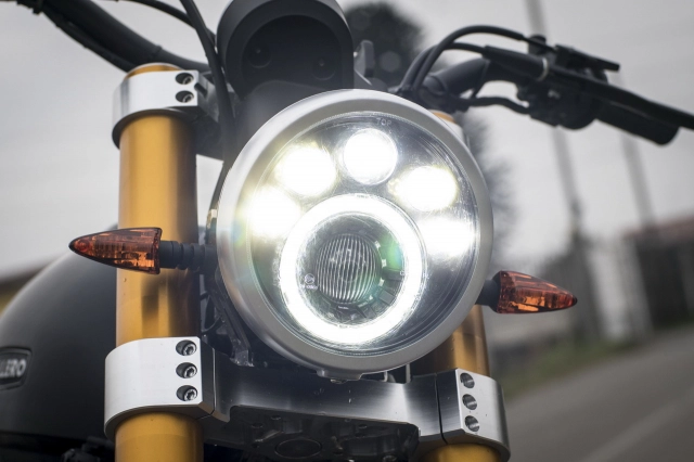 Cận cảnh fantic caballero 125 đến từ ý - sở hữu động cơ yamaha có sẵn cổ titan