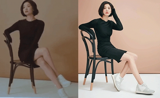 Chân thô vốn rõ như ban ngày song hye kyo photoshop làm gì để dân tình bóc mẽ thế này