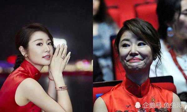 Châu tấn lâm tâm như triệu vy ngoài đời da nhăn nheo như bà lão lên hình như gái 20