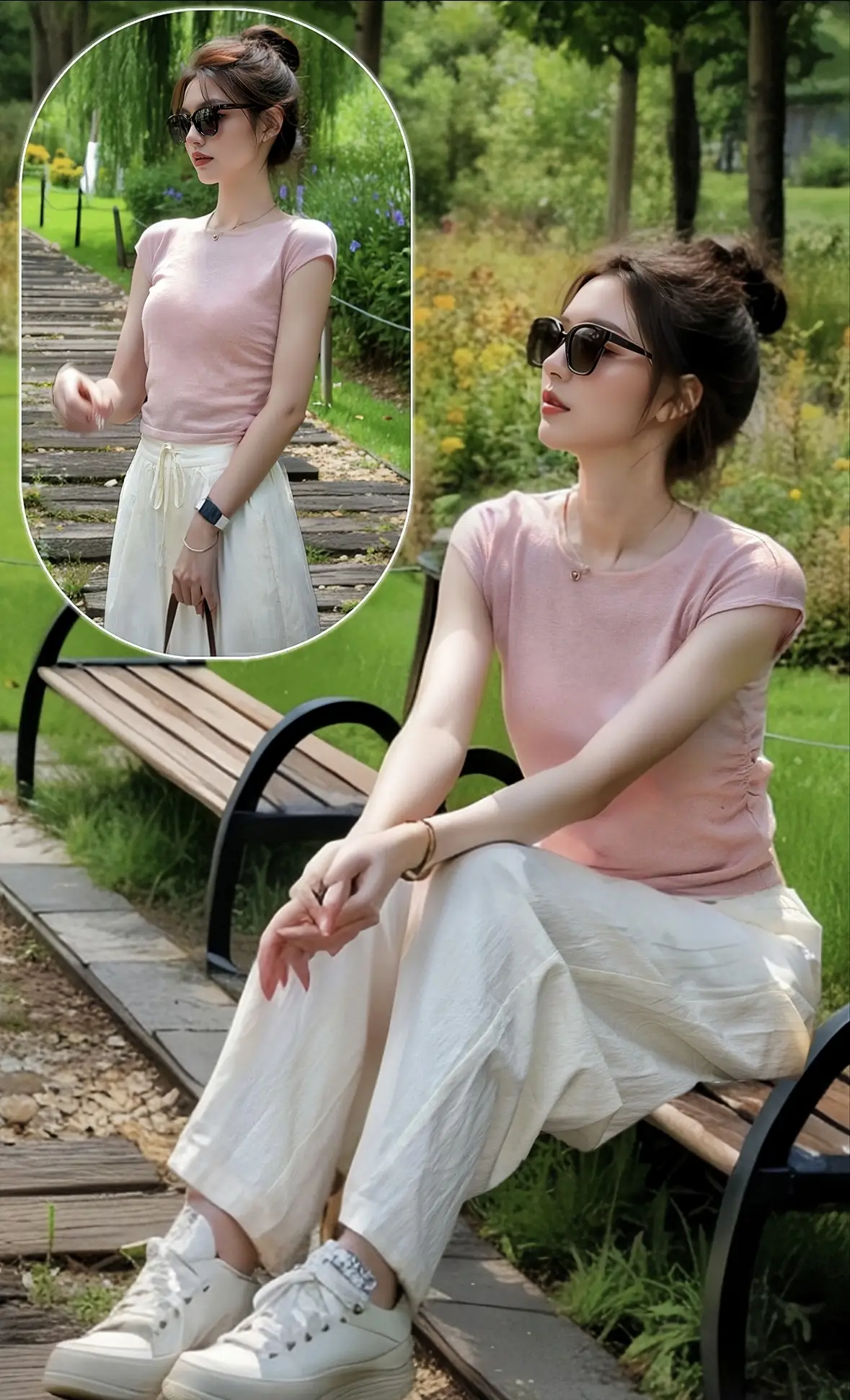 Chỉ cần một chiếc quần thần thánh này phụ nữ 40 mặc với sơ mi hay áo phông đều trông như tổng tài