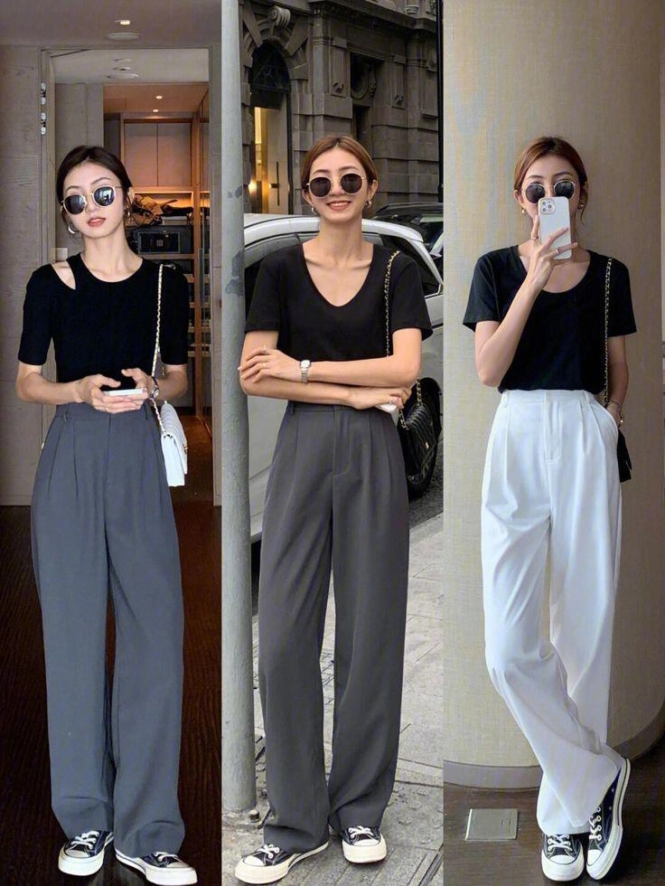 Chị em 30 nên tẩy chay ngay 4 kiểu quần ống rộng này mặc vào trông vừa quê vừa kéo tụt chiều cao