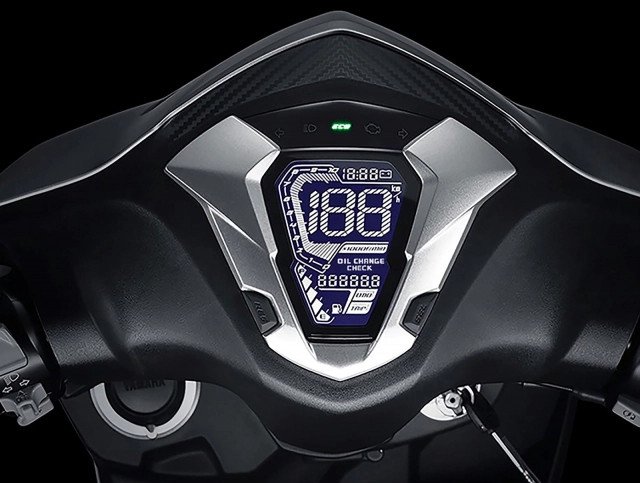 Chi tiết yamaha rs neo 125 2024 - mẫu xe tay ga tí hon sở hữu màn hình độc đáo