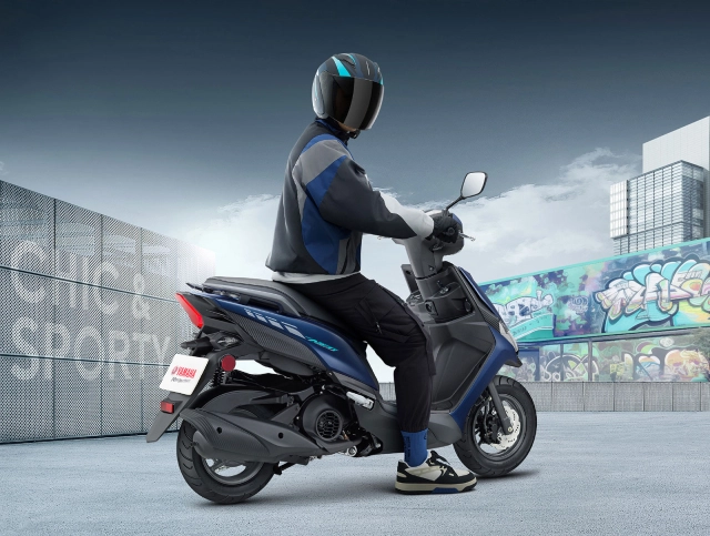 Chi tiết yamaha rs neo 125 2024 - mẫu xe tay ga tí hon sở hữu màn hình độc đáo