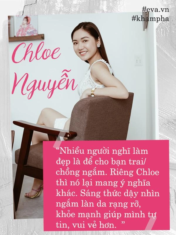 Chloe nguyễn - là phụ nữ muốn hạnh phúc nhất định phải biết cách để thấy mình đẹp