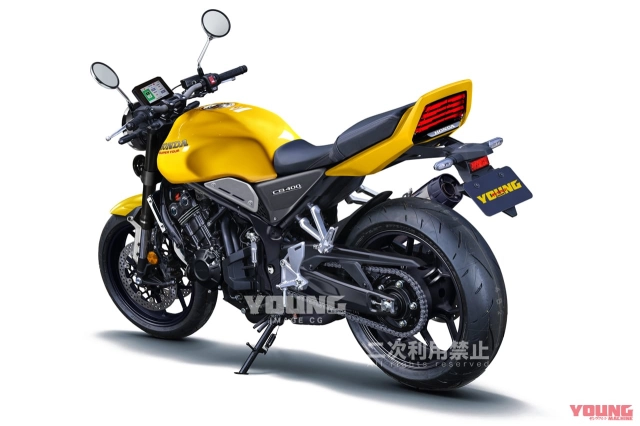 Choáng khi nghe tin honda cb400 mới trang bị đèn tròn led phuộc monoshock và e-clutch