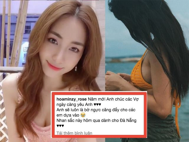 Chúc fans năm 2019 vui vẻ hoà minzy không quên khoe bờ ngực căng đầy cùng lời hứa táo bạo