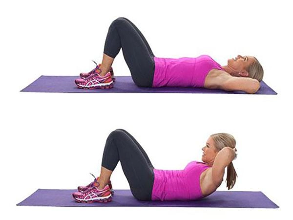 Có ngay vòng eo con kiến với 13 động tác giảm mỡ bụng cho bạn gái
