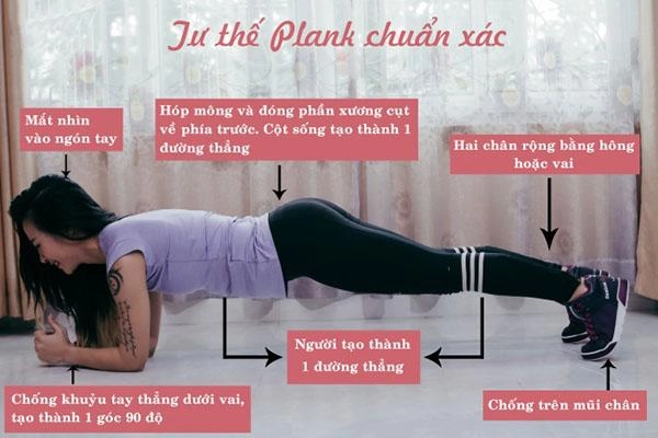 Có ngay vòng eo con kiến với 13 động tác giảm mỡ bụng cho bạn gái