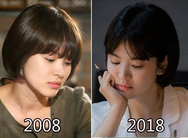 Có phải nhờ kiểu tóc này mà song hye kyo bước vào tuổi băm vẫn cứ trẻ đẹp