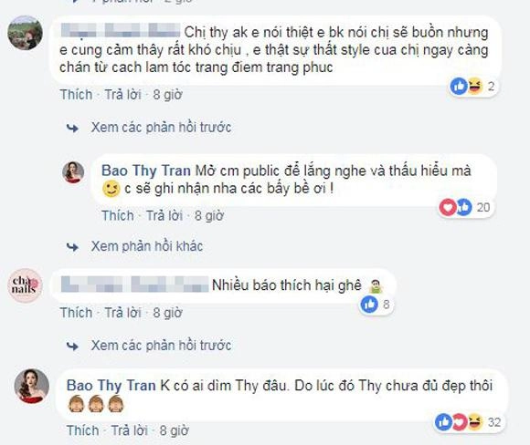 công chúa bong bóng bảo thy đáp trả dân mạng vì bị chê một màu từ make up đến tóc