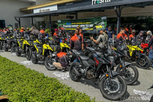 Cộng đồng off-road sẽ phải xuống tiền với chiếc suzuki v-strom 250 sx 2025 rẻ hơn cả honda sh