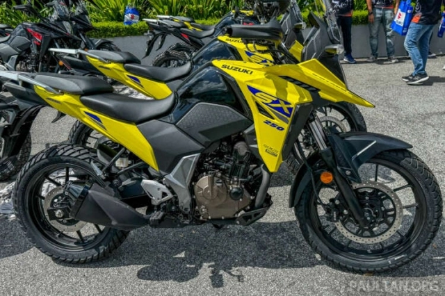 Cộng đồng off-road sẽ phải xuống tiền với chiếc suzuki v-strom 250 sx 2025 rẻ hơn cả honda sh