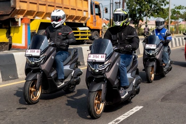 Công nghệ yecvt trên yamaha nmax turbo còn có thể giúp giảm tốc như xe côn tay
