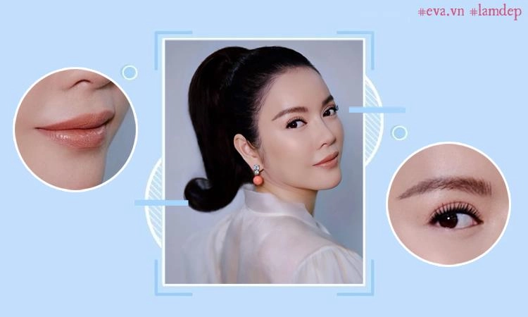 Cùng buộc tóc cao lý nhã kỳ xinh đẹp sang trọng kỳ duyên cứng đơ vì thiếu đánh khối