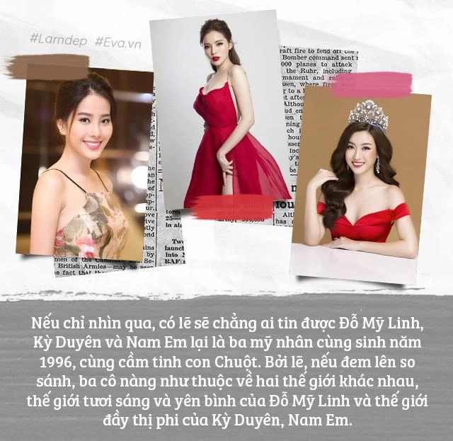 Cùng chung nhau điểm này vậy nhưng đỗ mỹ linh lại cao tay hơn hẳn kỳ duyên nam em bởi