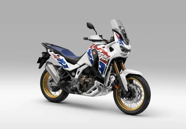 Cùng xem honda crf1100l africa twin 2025 mới sở hữu đồ họa tham chiếu từ quá khứ