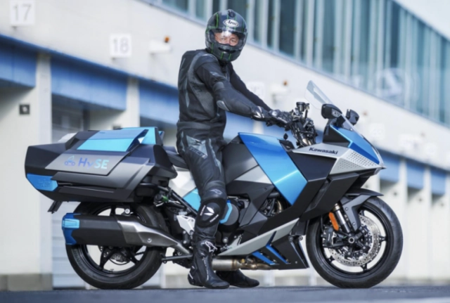Cuối cùng mẫu kawasaki hydrogen ice sử dụng nhiên liệu hydro đã xuất hiện