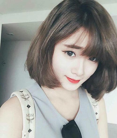 Đây là những kiểu tóc ngắn uốn phồng cho mặt tròn đẹp nhất