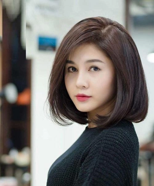 Đây là những kiểu tóc ngắn uốn phồng cho mặt tròn đẹp nhất