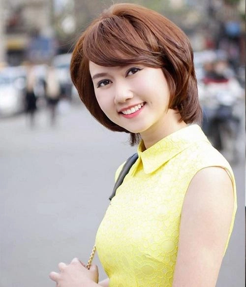 Đây là những kiểu tóc ngắn uốn phồng cho mặt tròn đẹp nhất