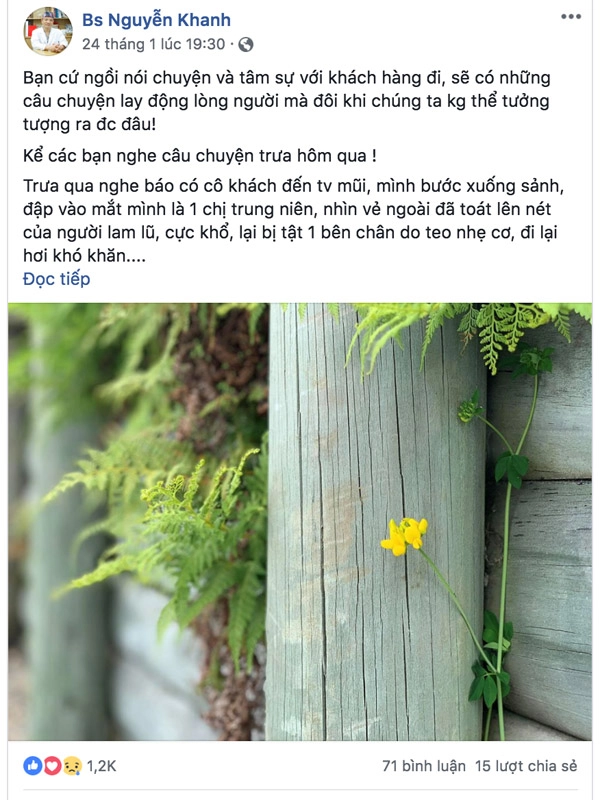 đem 2 triệu đi làm mũi và cái kết câu chuyện nhỏ ấm lòng ngày giáp tết