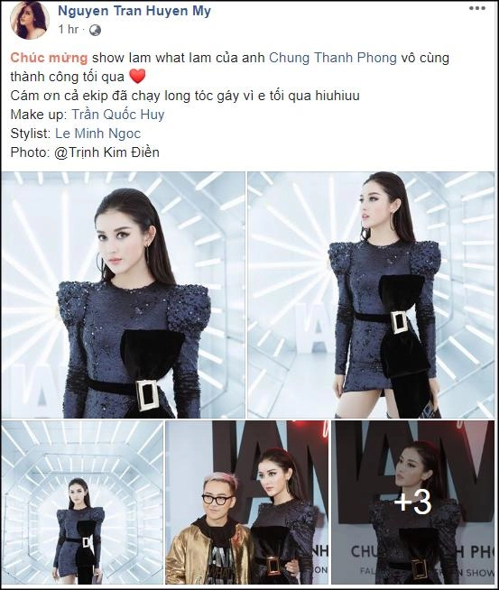 Đến lượt huyền my bị fan dìm hàng không thương tiếc xem ảnh bị chụp mặt khác gì tượng sáp
