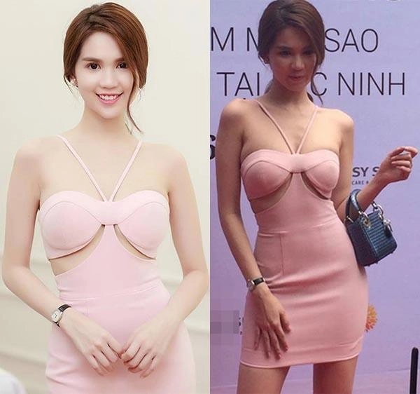 Đến lượt huyền my bị fan dìm hàng không thương tiếc xem ảnh bị chụp mặt khác gì tượng sáp