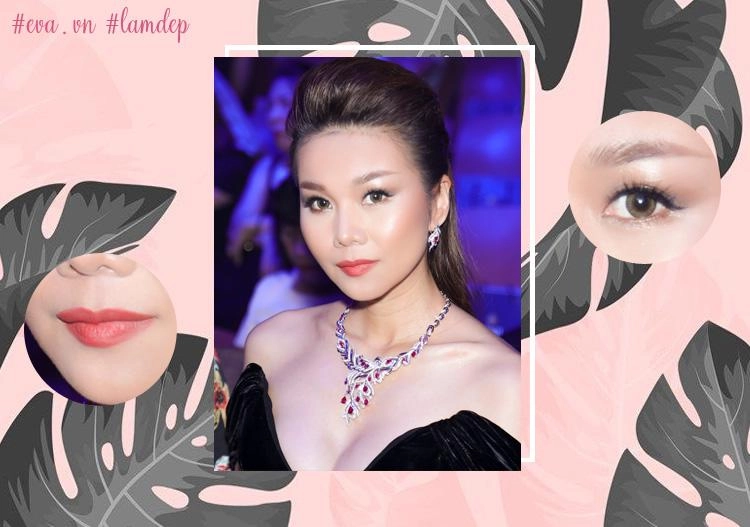 Đỗ mỹ linh cá tính bất ngờ với mắt khói khả ngân tự cộng vài tuổi vì hai cục eyeliner