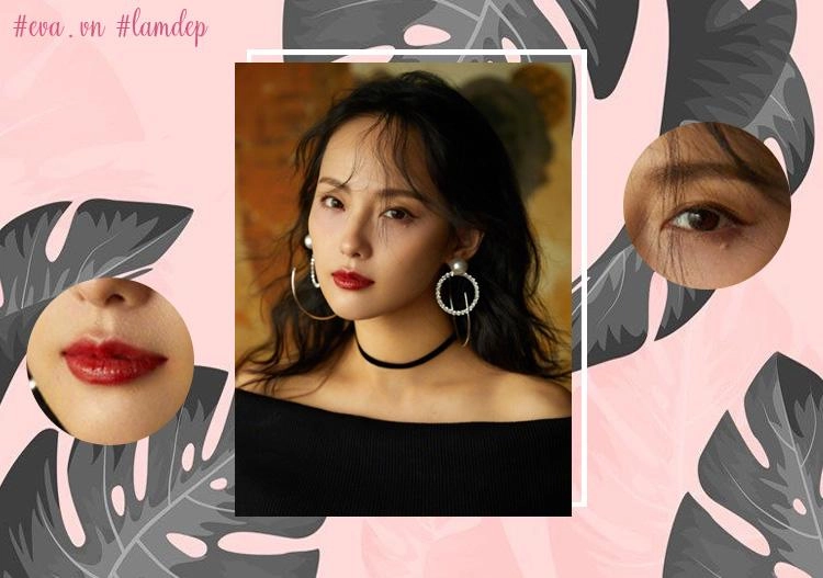 Đỗ mỹ linh cá tính bất ngờ với mắt khói khả ngân tự cộng vài tuổi vì hai cục eyeliner