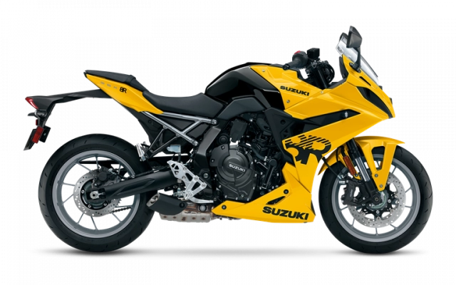 Được tin suzuki gsx-8r 2025 đã ra mắt với màu mới chói chang hơn