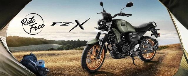 Fz-x 2024 toát ra khí chất phong trần bụi bặm ở trong phiên bản mới