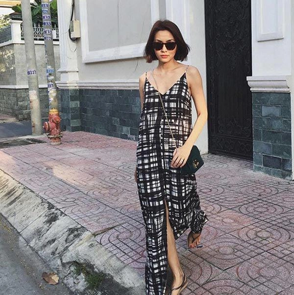 Gầy thì đẹp đấy nhưng gầy trơ xương như hương giang cao ngân thì nên xem lại