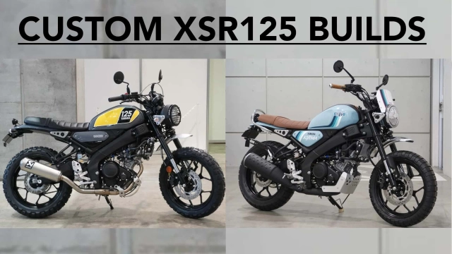 Hai bản độ yamaha xsr125 tuyệt vời dành cho anh em tham khảo