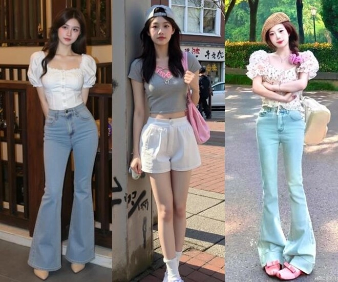 Hè đến áo dáng ngắn lại lên ngôi các tín đồ thời trang đều diện theo cách này để trông cao và trẻ hơn