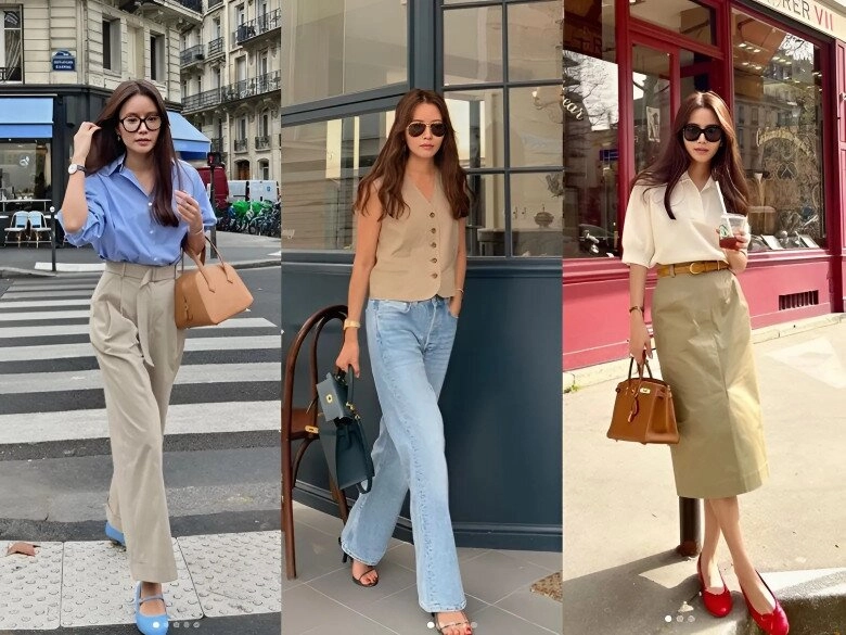 Hè này mặc gì đi làm tham khảo 20 outfit ruột của các blogger thời trang cao dưới 1m60 mà hack dáng như 1m70