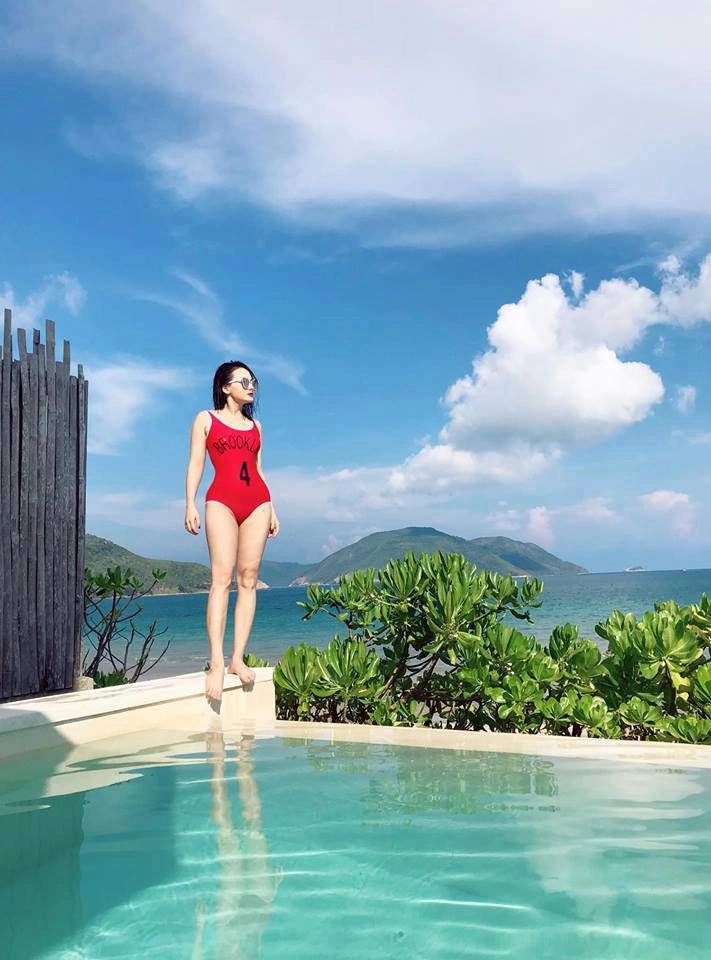 Hiếm khi hở bạo ít ai biết nàng dâu bảo thanh lại sở hữu thân hình tuyệt mỹ thế này