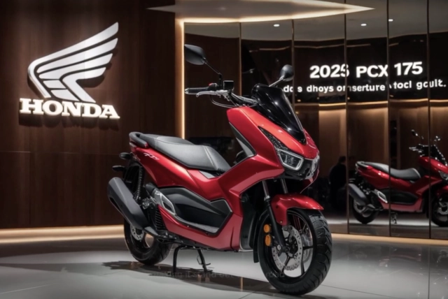 Hình ảnh về chiếc honda pcx 175 khiến tôi bất ngờ với vẻ ngoài hầm hố và khác biệt
