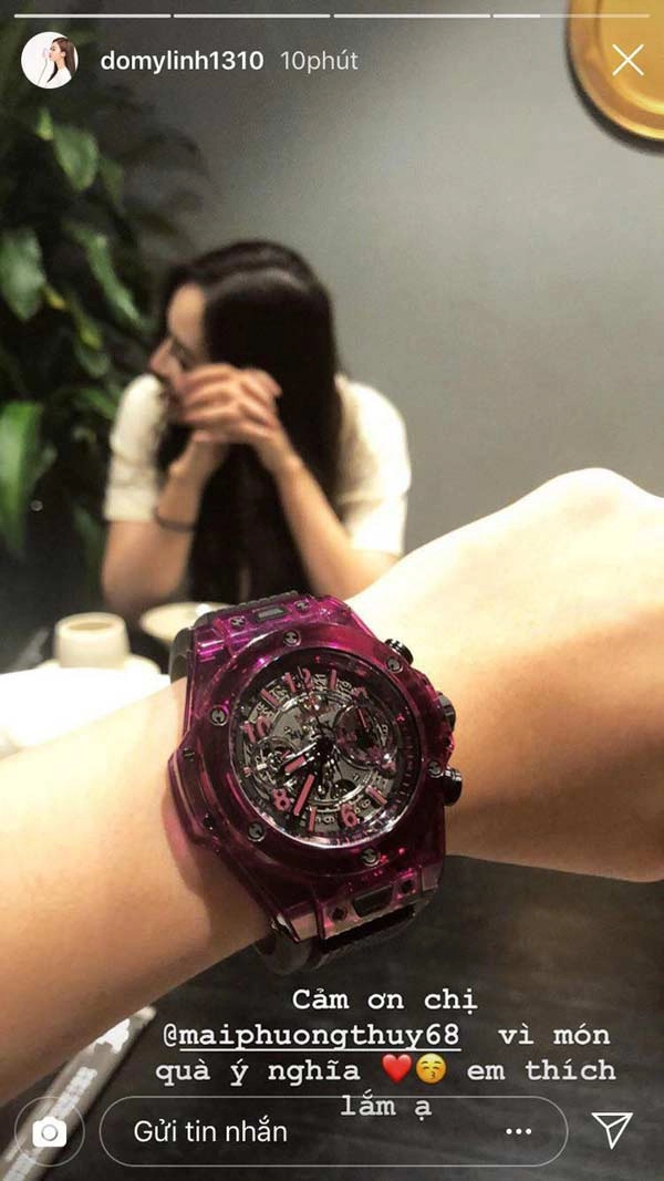 hoa hậu nghèo nhất việt nam từng đeo hồng hồ vài trăm triệu nay có bộ sưu tập gần 10 tỷ đeo món gần 7 tỷ đi bên chồng