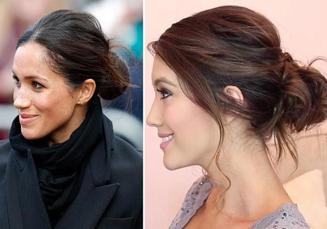 Hoá ra đây là lí do khiến công nương meghan mãi trung thành với tóc búi thấp