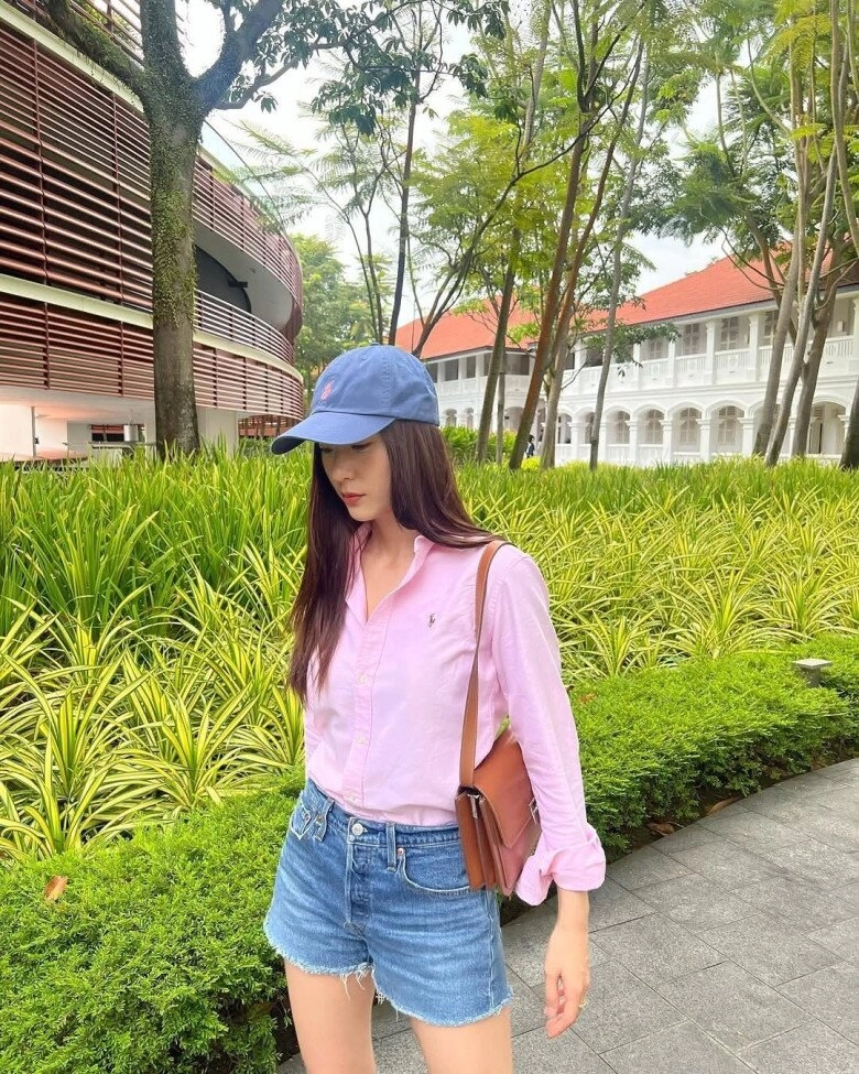 Hội gái hàn có 8 công thức diện short denim đơn giản mà hack dáng cực đỉnh kéo chân dài cả mét