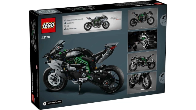 Kawasaki ninja h2r phiên bản lego có giá dưới 100 usd