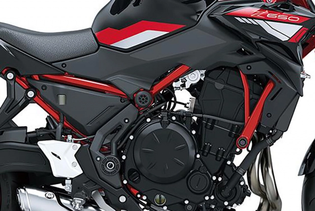 Kawasaki z650 2024 vừa ra mắt với một số cập nhật thú vị