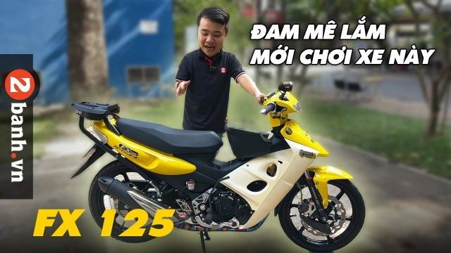 Khám phá chiếc suzuki fx125 độ phải tâm huyết lắm mới có thể chơi được dòng xe này