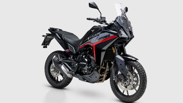 Khám phá moto morini x-cape 650 phiên bản màu đen black ebony mới